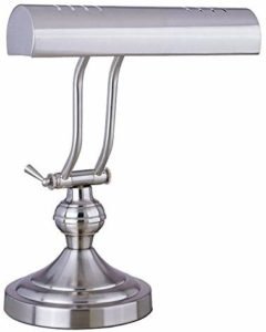 Boston Harbor ATB-8004 Piano Desk Lamp, Satin Nickel